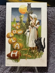 HALLOWEEN POSTCARD JOHN WINSCH C20 - Picture 1 of 2