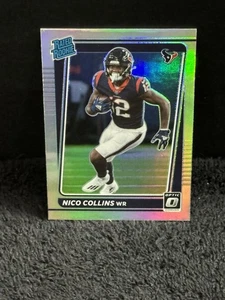 Nico Collins 2021 Panini Optic Rated Rookie Silver Prizm #230 - Foto 1 di 2