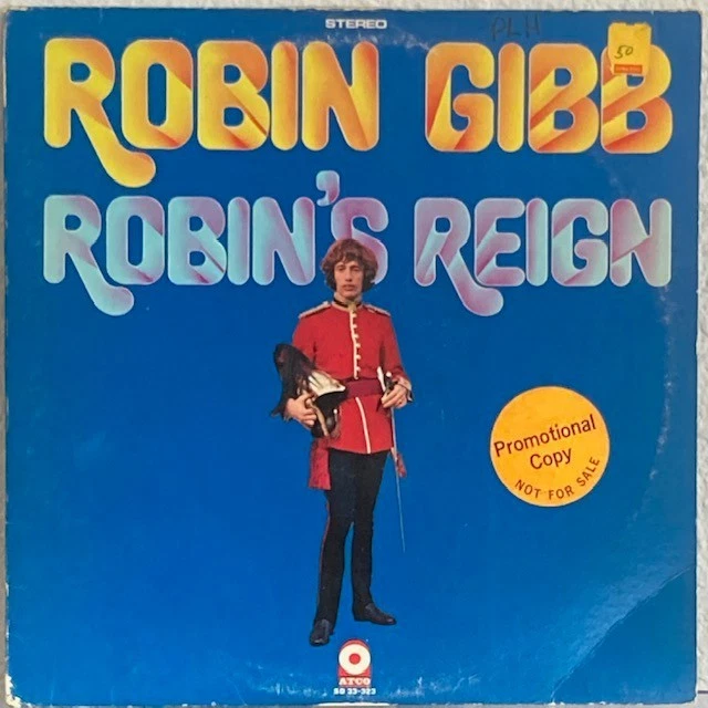 ROBIN GIBB ROBIN'S REIGN BEE GEES WHITE LABEL PROMO ATCO STEREO LP Foto 1 de 1