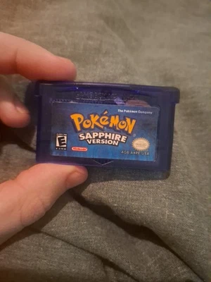 Pokémon Sapphire Version Nintendo Game Boy Advance - Image 1 of 2