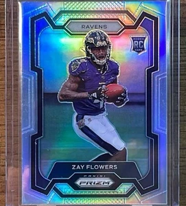 2023 Panini Prizm - Rookies Zay Flowers #307 Silver Prizm (RC) - Bild 1 von 1