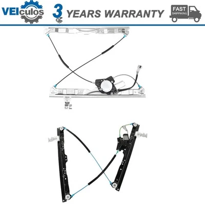 For Nissan Armada 2005-2015 with Motor Window Regulator Front Left Right - Image 1 of 4