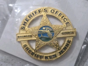 Broward County Sheriff Office Ken Jenne Anstecknadel - Bild 1 von 3