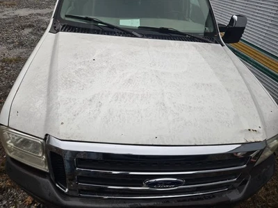 1997-2007 white Ford super duty hood ,fits f-250 f-350 f-450 f-550 - Image 1 of 4