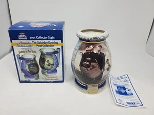 2001 Collector Stein Norman Rockwell Bottom of the Sixth Miller Brewing Company - Picture 1 of 6