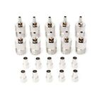 10 Sets UHF Female SO239 Crimp RF Connector Coaxial Adapter For RG58 RG142