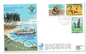 20/2/1979 UK GB Cover - Operation Drake - Caledonia Bay Panama - Picture 1 of 2