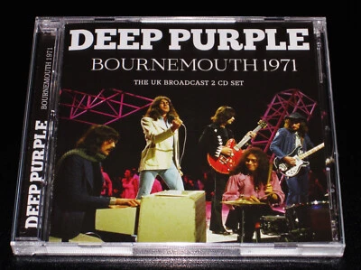 Deep Purple: Bournemouth 1971 - The UK Broadcast 2 CD Set 2022 Unicorn EU NEW - Image 1 of 2