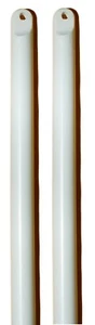Varitas de plástico blanco para persianas de madera sintética - paquete de 2 - Imagen 1 de 2