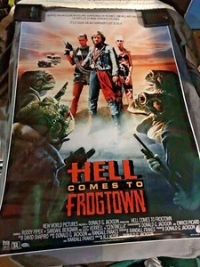 HELL COMES TO FROGTOWN Filmposter 24 x 36 cm 1988 Roddy Piper  - Bild 1 von 2