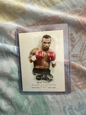 2006 Topps Allen Ginter Boxing Card Mike Tyson #301 World Champion HOF Nr Mint - Image 1 of 2
