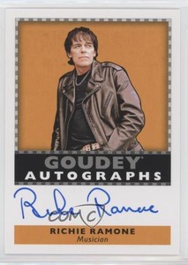 2018 Upper Deck Goodwin Champions Goudey Auto Richie Ramone #GA-RR Auto