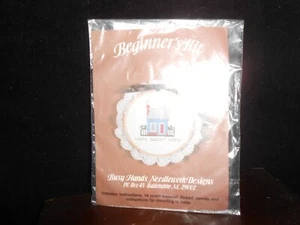 CROSS STITCH Kit ~ Busy Hands Needlework Designs~ Bargain Price~ HOME SWEET HOME - Picture 1 of 2