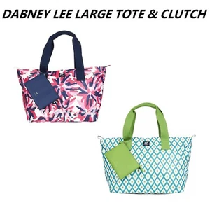 DABNEY LEE CARRYALL TOTE WITH REMOVABLE COORDINATING CLUTCH SELECT COLOR~NEW - Picture 1 of 9