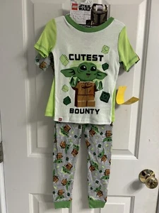 NWT-Boys Disney Lego Star Wars 4-Piece Pajama Set-Size 5T - Picture 1 of 10