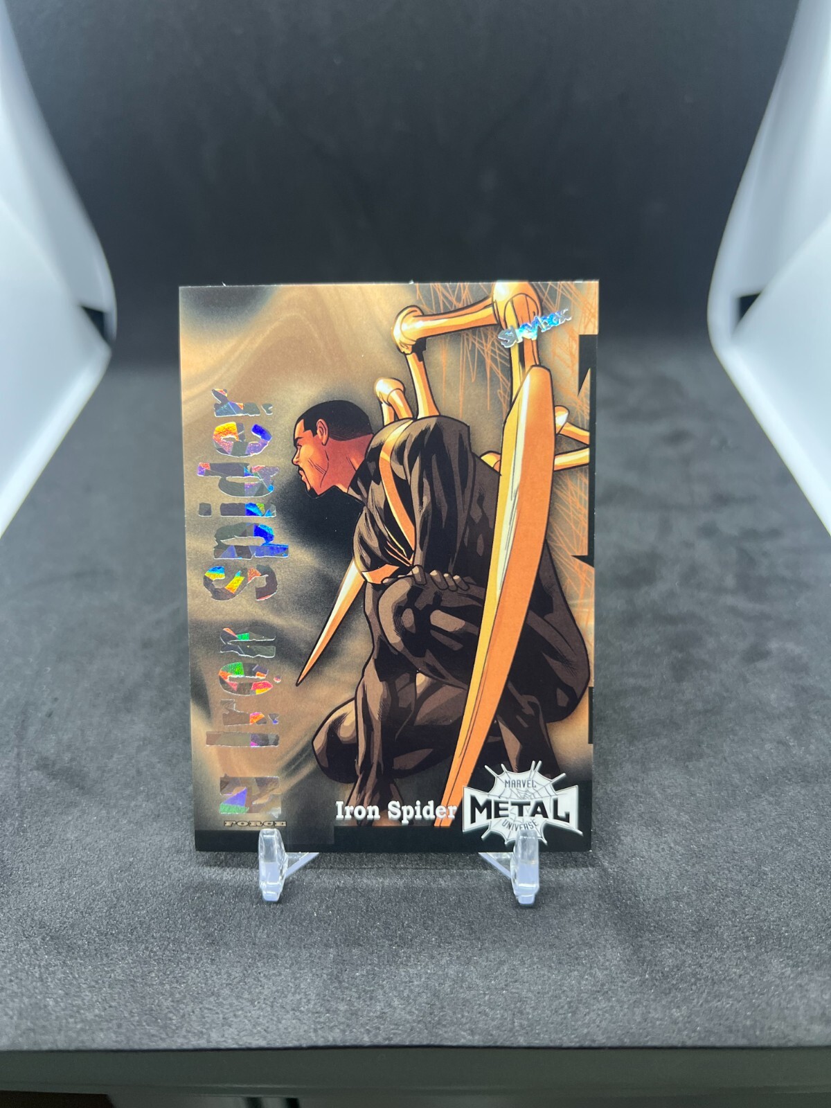 2022 Marvel Metal Universe Spider-Man Z-Force Amazing Rave Z-15 Iron Spider /62