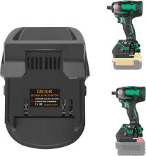 Battery Adapter for Milwaukee 18V Li-ion to for Hitachi 18V Power tool Drill