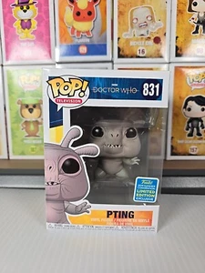 Funko Pop! Television: Doctor Who Pting #831 Summer Convention Exclusive Vaulted - Picture 1 of 6