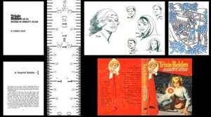 1:6 SCALE MINIATURE BOOK MYSTERY ON COBBETT’S ISLAND TRIXIE BELDEN PLAYSCALE - Picture 1 of 1