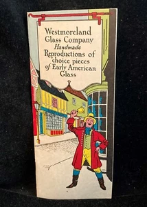 Vintage Westmoreland Glas 1965 48 Seiten Katalog früher amerikanischer Reproduktionen - Bild 1 von 10