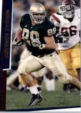 2006 Press Pass Legends SE Gold #G9 Anthony Fasano - Notre Dame