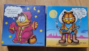 Vintage 1978 Garfield Small 99 Piece Pocket Jigsaw Puzzle X 2 - Picture 1 of 14
