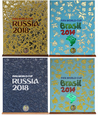 HOBBY SAPIENS BINDERS for Panini World Cup hardcover albums - all 6 (so far)!