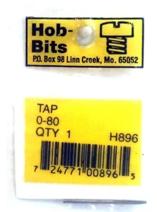 Hob-Bits H896 0-80 Miniture Tap - Picture 1 of 2