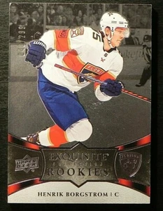 2018-19 18/19 UD Exquisite Collection novato R9 Henrik Borgstrom Panthers/299 - Imagen 1 de 2