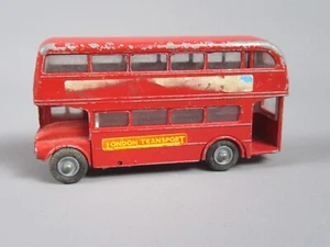 C145 Vintage Budgie Toy AEC ROUTEMASTER 64 Seater Bus London 9 Piccadilly - Picture 1 of 7