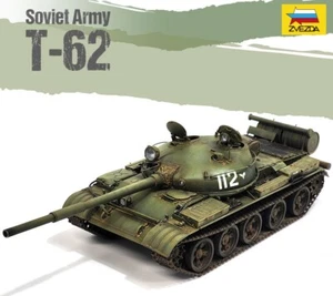 [NEW] 1/35 SOVIET ARMY T-62 TANK MILITARY PLAMODEL KIT DIORAMA ACADEMY 13553 - Picture 1 of 11