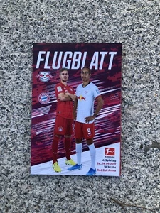 Off. Programm RB Leipzig - FC Bayern München 14.09.19 FCB Top - Bild 1 von 1