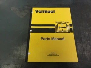 Vermeer T655DT Traktor Teilehandbuch PMJL98-2 Seriennr. 119- - Bild 1 von 9