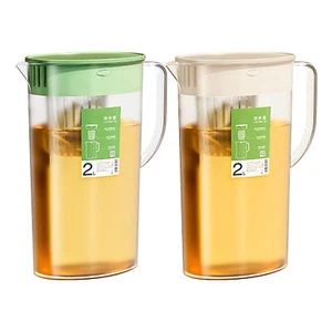 Water Infuser Pitcher 2L Iced Tea Drink Pitcher Beverage Serveware for Hot/Cold - Picture 1 of 13