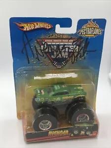 FIRMADO JIM KOEHLER Hot Wheels Monster Jam 1:64 Spectra Flames Avenger #30/70 - Imagen 1 de 8
