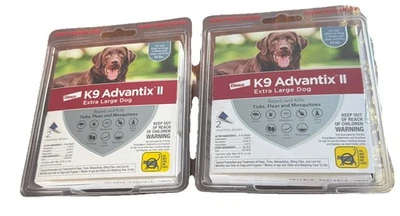 Flea/Tick Treatment - K9 Advantix II Large Dogs 2 Doses - Image 1 of 2