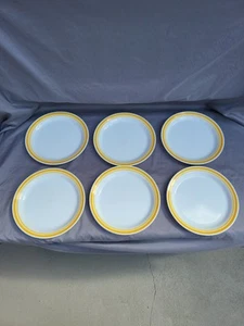 Lote de 6 platos de ensalada Corelle By Corning 'cítricos' usados (O) - Imagen 1 de 8