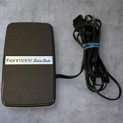 Kenmore Solid State Sewing Machine Foot Pedal Model 6817 Replacement Part - Image 1 of 4
