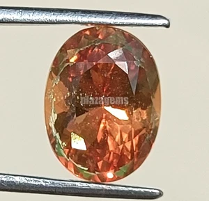 Beautiful 11.35 Ct Padparadscha Sapphire Natural Oval Cut 14x10mm EGL Gems 5AOF - Picture 1 of 10
