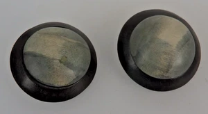 Paar große Modeschmuck Ohrclips - Handarbeit gefertigt - NEU UNGETRAGEN (131062) - Bild 1 von 6