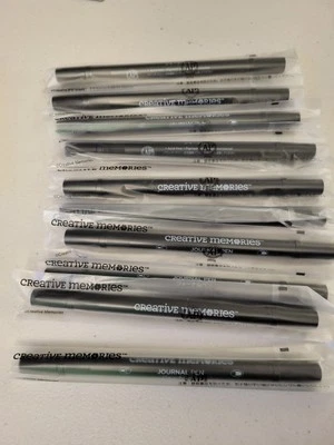 Bolígrafo Diario Memorias Creativas Negro Doble Punta Nuevo Foto 1 de 4