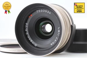 [EXCELENTE COMO NUEVO con filtro de capucha] Lente Contax Carl Zeiss Biogon T* 28 mm F2,8 de JAPÓN - Imagen 1 de 10