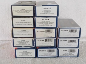 Bachmann OO Collectors Club Wagons X 13 Models Consecutive Years 2005 To 2018 - Picture 1 of 8
