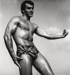 5 x 7 Zoll Bodybuilder Muskel Mann männlicher Körperbau Ausbuchtung Beefcake Gay Int Foto L1553 - Bild 1 von 2