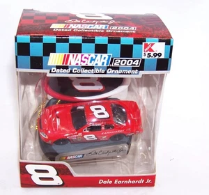 TREVCO 2004 #8 BUD DEI DALE EARNHARDT JR CAR NASCAR HOLIDAY CHRISTMAS ORNAMENT - Picture 1 of 5