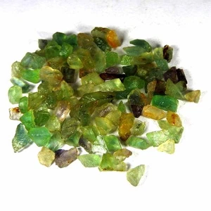 66.45 Cts Natural Brazilian small Apatite Rough Lot Loose Gemstone - Picture 1 of 3