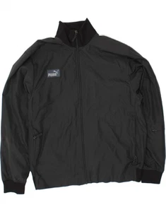 PUMA Mens Bomber Jacket UK 40 Large Grey Polyester IF07 - Picture 1 of 3