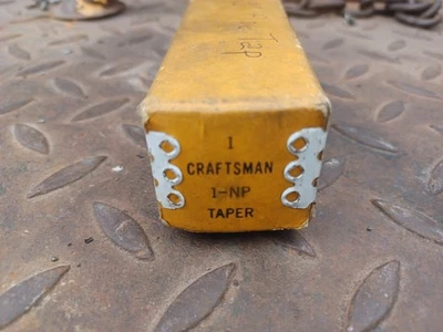 Vintage Craftsman USA 9-54536 1" NPT Pipe Tap New Old Stock - Image 1 of 4