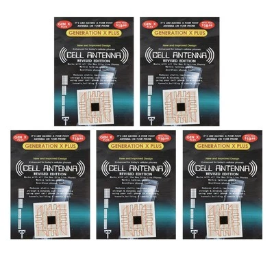 5 Stücke Telefon Signal Booster Aufkleber Handy Walkie Talkies Summer Signal FAT - Bild 1 von 4