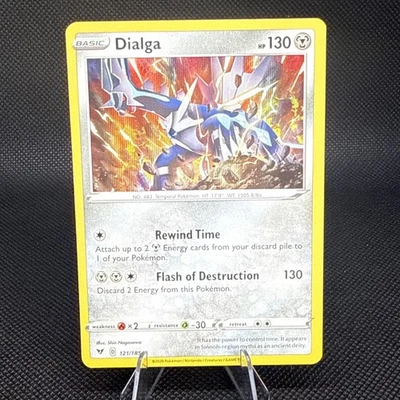 Pokémon Vivid Voltage Dialga 121/185 New Foil - Pack Fresh - Image 1 of 2